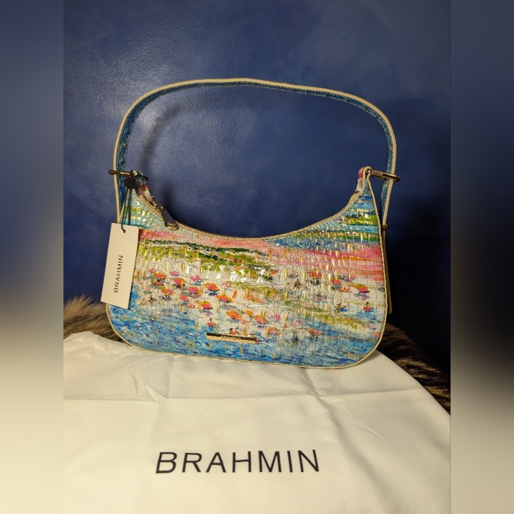 NEW With TAGS! Brahmin Kyrie Melbourne Staycation Shoulder Bag